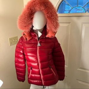 MONCLER Red Down Bady Jacket